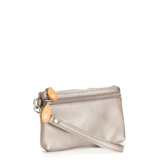 vegan wristlet wallet