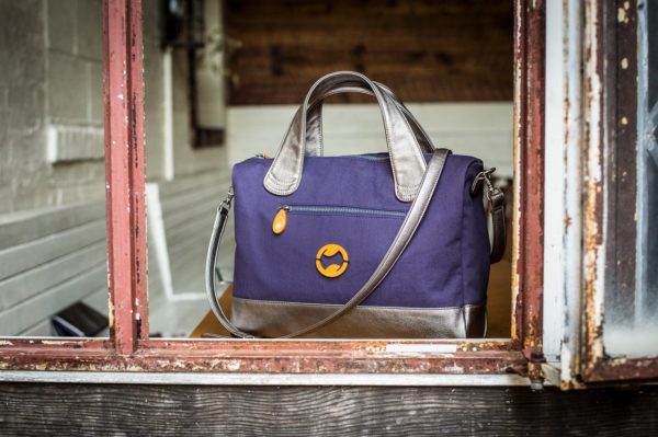 vegan messenger bag and eco-friendly work tote