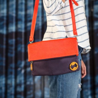 crossbody clutch bag and eco friendly purse