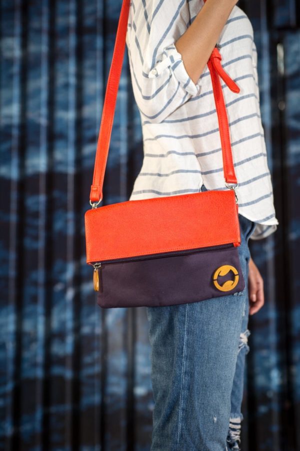 crossbody clutch bag and eco friendly purse