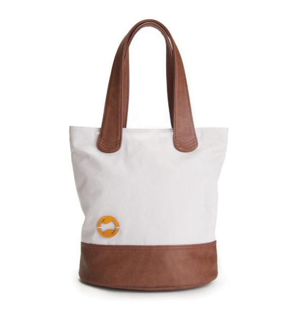 gray vegan tote bag, sustainable and cruelty free