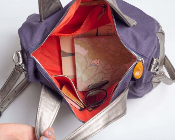 crossbody messenger bag for women, sustainable and cruelty-free