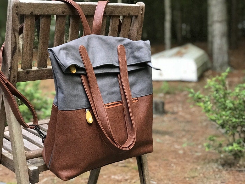backpack purse vegan