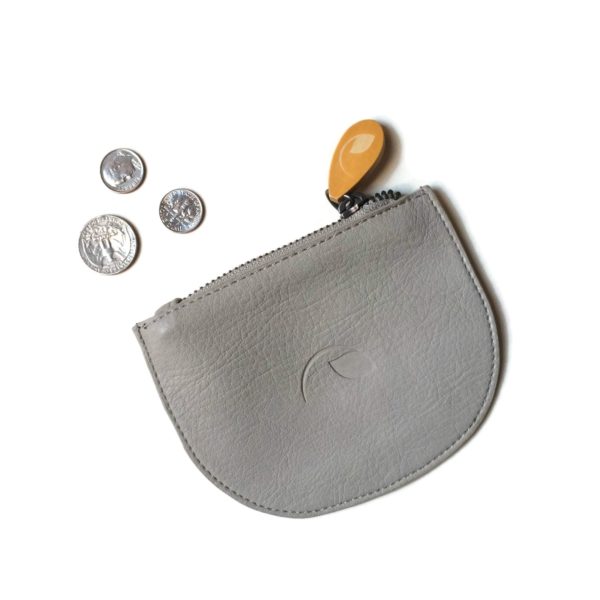 small coin purse in vegan leather