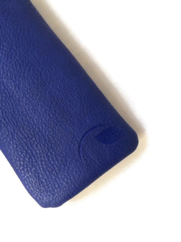 royal blue sunglass case & glasses pouch