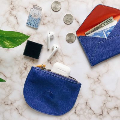 minimalist wallet and coin purse, cruelty free