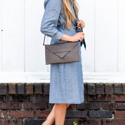 vegan leather bag and clutch