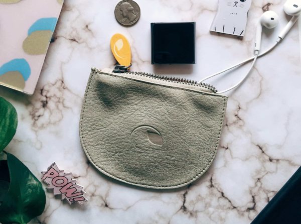 change purse and headphone holder