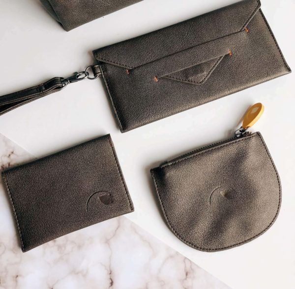 vegan wallet & gift set for her