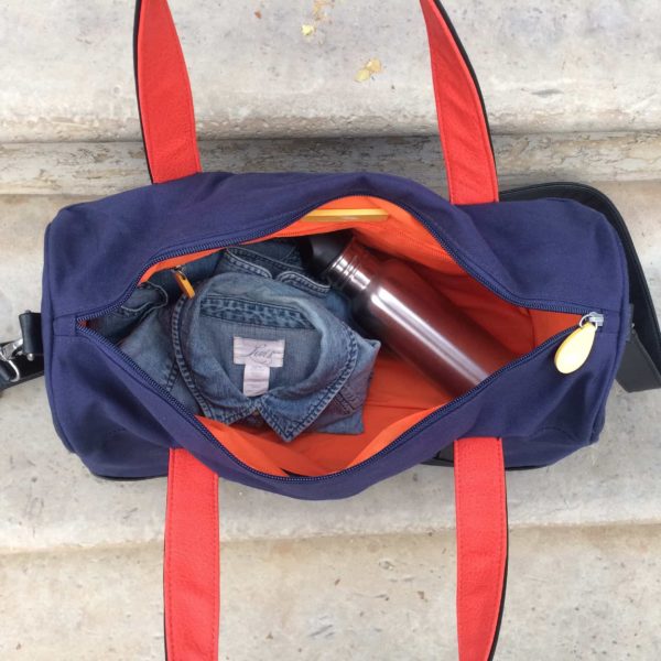 mens travel bag and canvas duffle bag, sustainable & animal-free