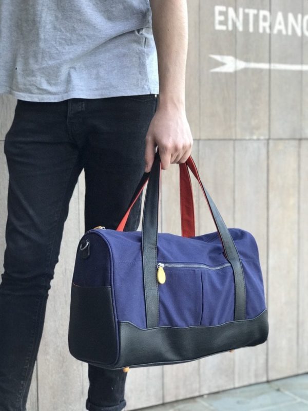 travel bag for men and weekend duffle bag, cruelty-free