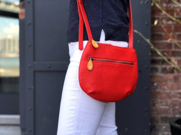 vegan leather purse and crossbody bag