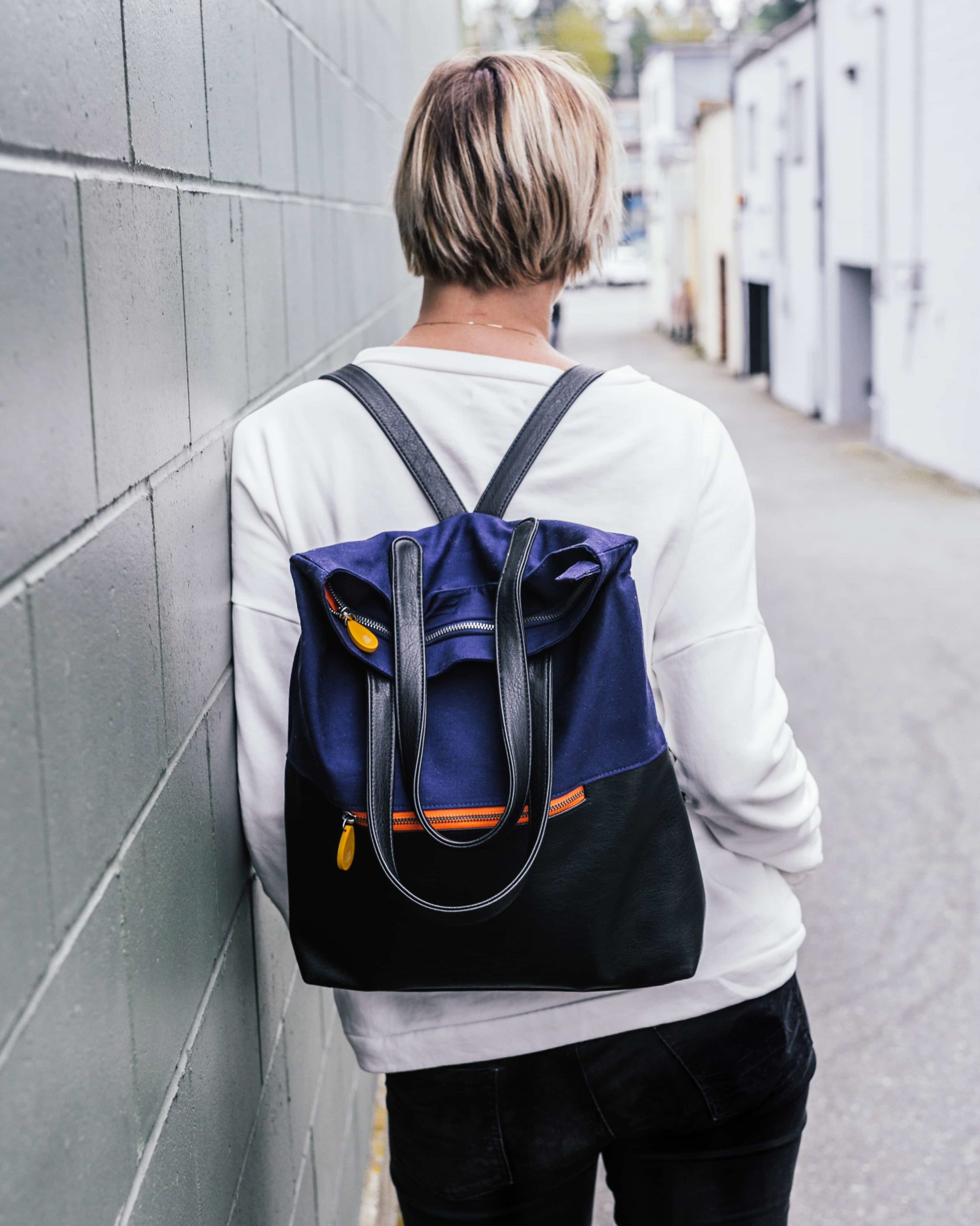 convertible backpack crossbody tote