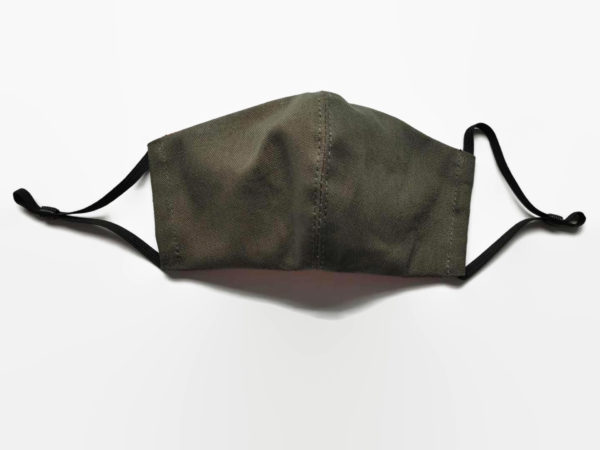 Olive green unisex face mask