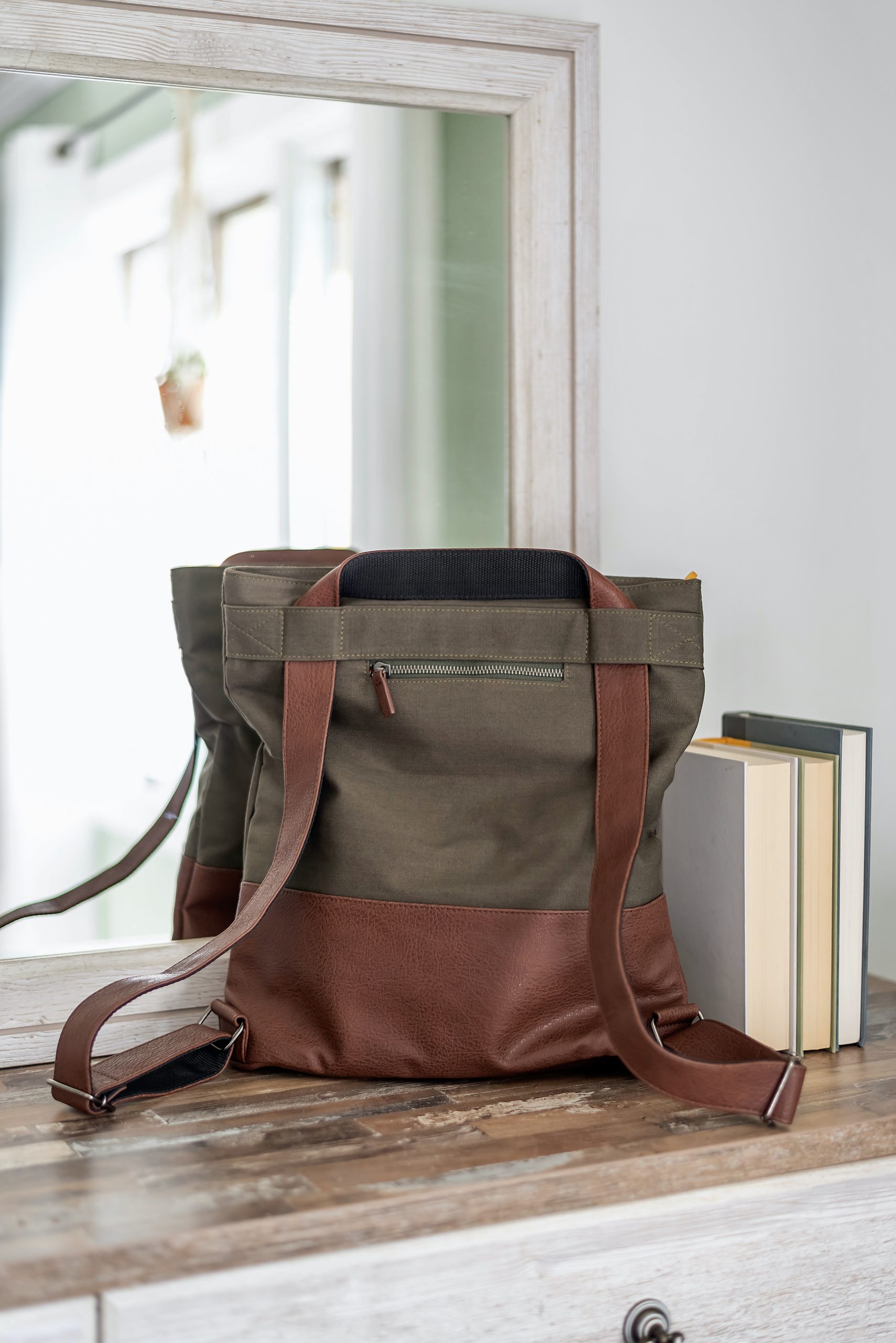 Rockaway 3-in-1 Crossbody Backpack Purse - Eco & Vegan Handbags &  Accessories by Canopy Verde