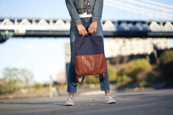 women's backpack with pockets and adjustable straps