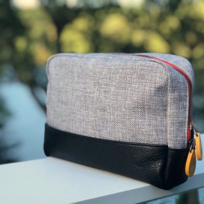 vegan makeup bag and pouch