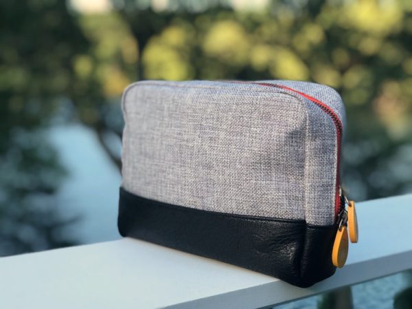 vegan makeup bag and pouch